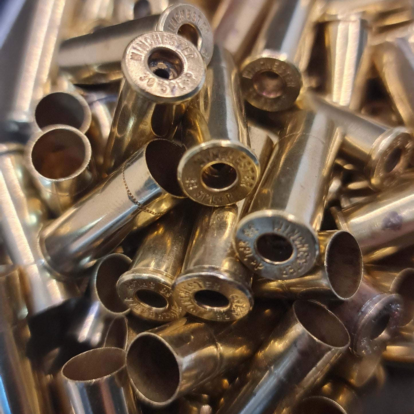 100 pieces .38 special +P brass
